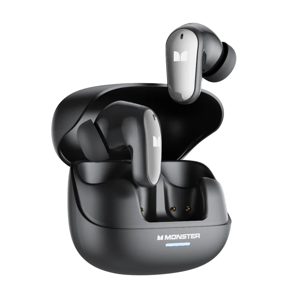 Monster MQT52 nouveau casque de jeu TWS sans fil Bluetooth 5.4 HIFI stéréo musique écouteurs parlant