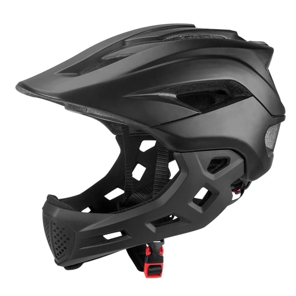 Casque de vélo intégral pour enfants, 2 en 1, VTT, BMX, Dirt Bike, Skateboard avec poignées, protège