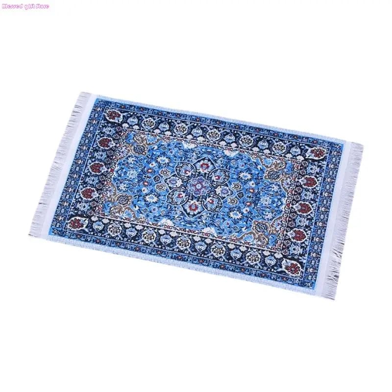 D0JC – tapis maison poupée Miniature multifonctionnel, tapis Design turc, en tissu sûr pour les enfa