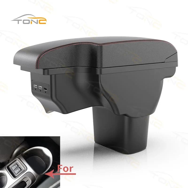Boîte d'accoudoir pour NISSAN Juke, pour Infiniti ESQ, accessoires de voiture 2010-2019, détails int