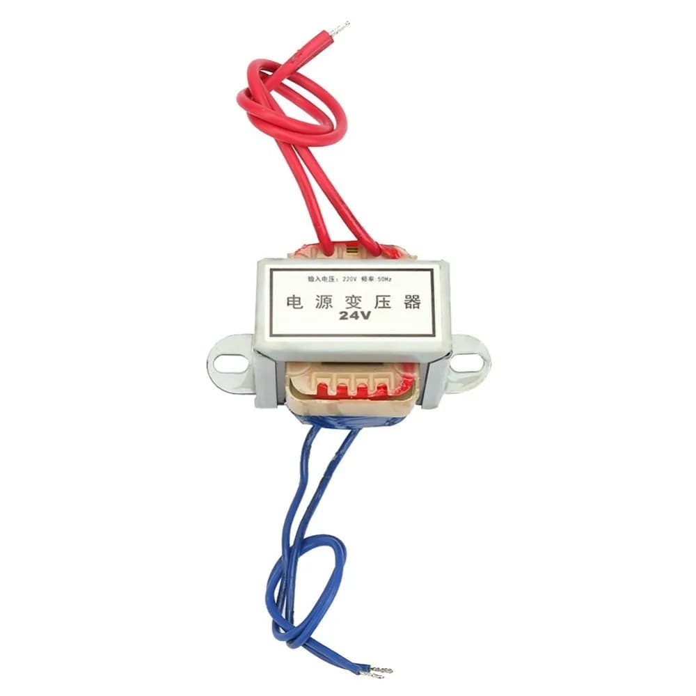 Transformateur d'alimentation simple AC 220V 5W, sortie AC 12V/24V, transformateur électronique, fil