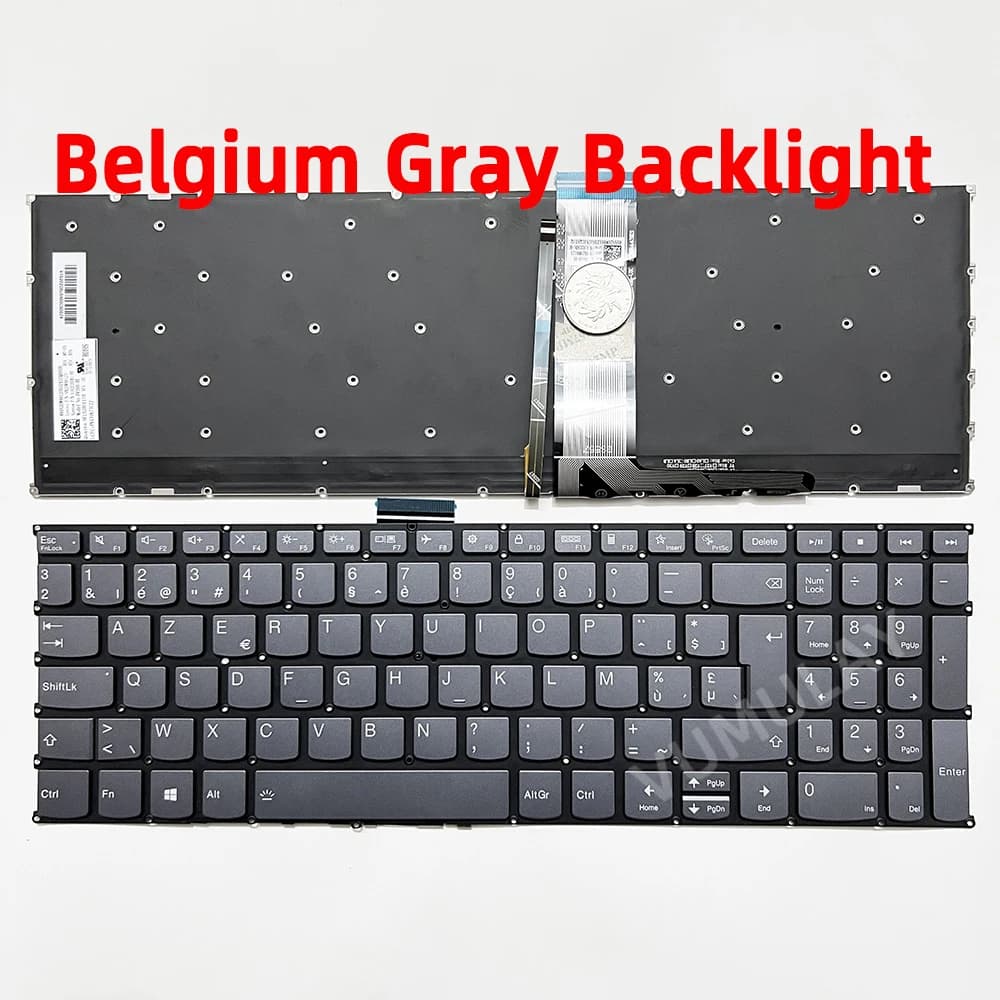 Clavier AZERTY pour Lenovo d'urgence apad 3-15ALC6 3-15ITL6 3-17ALC6 3-15ADhorizon 5-15IIL05 15ITL05