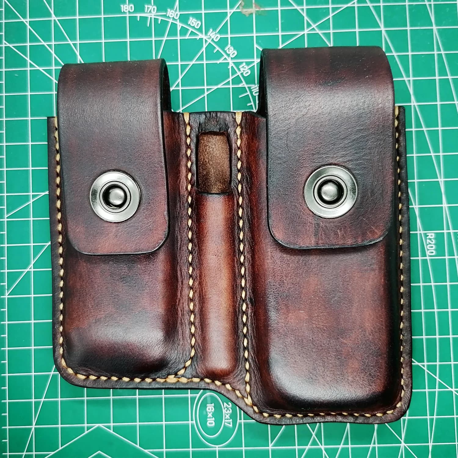 Étui en cuir pour poudres, fait à la main, gaine de protection pour Leatherman Surge et kit d'outils