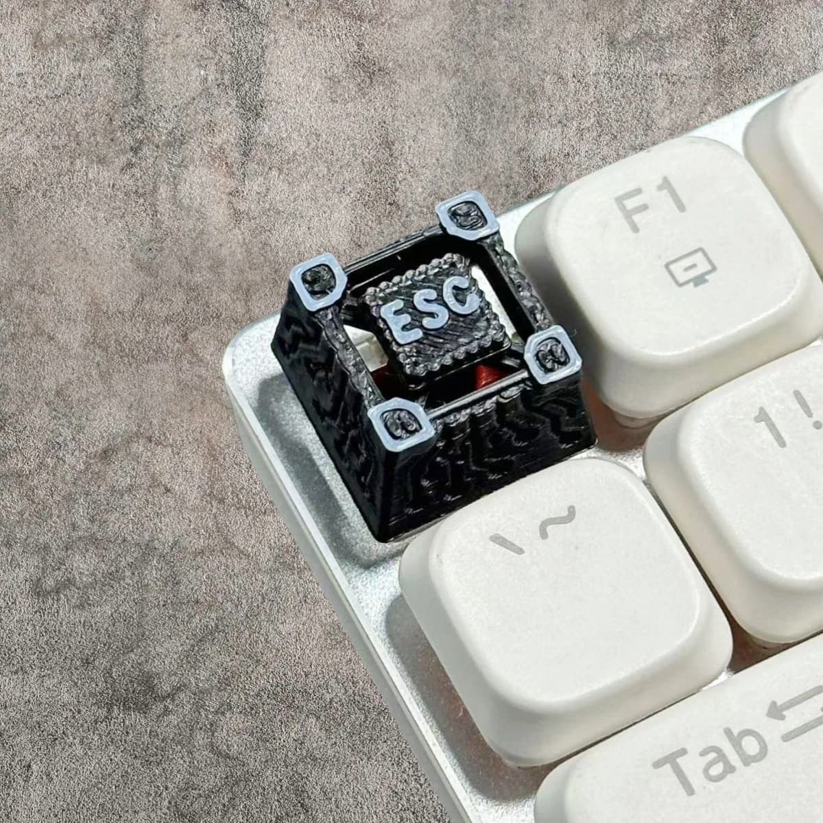 Capuchons de touches épée créatifs et personnalisés, clavier mécanique de jeu à axe transversal, rét