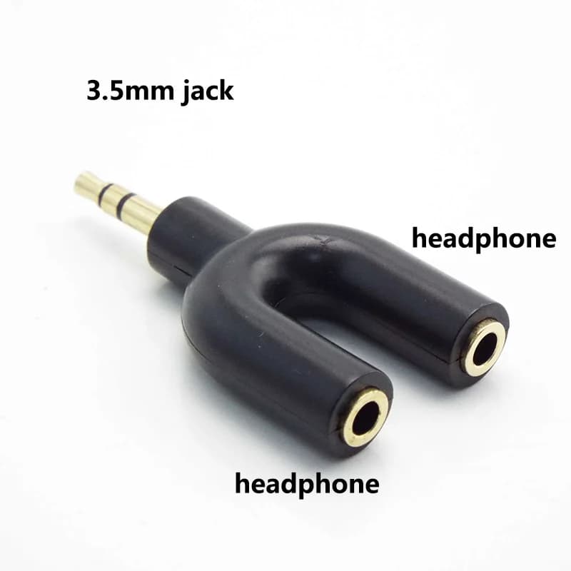 Convertisseur de microphone jack 3.5mm, adaptateur audio, casque sauna, téléphone, micro, séparateur