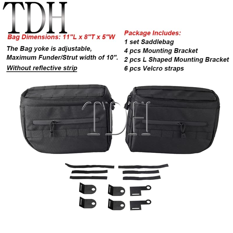 Sac de selle de moto pour Harley Dyna Softail Sportster XL Street Bob Low Rider FXD FXBB, sacoche de