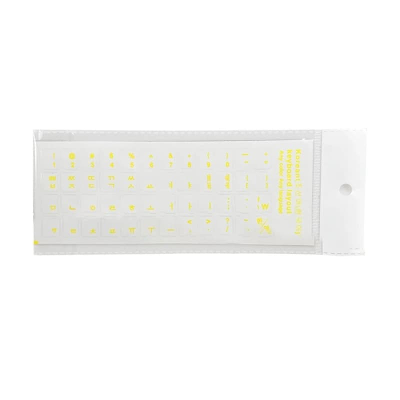 Lettre autocollante étanche, Super Durable, pour clavier coréen, pour ordinateur portable, clavier g