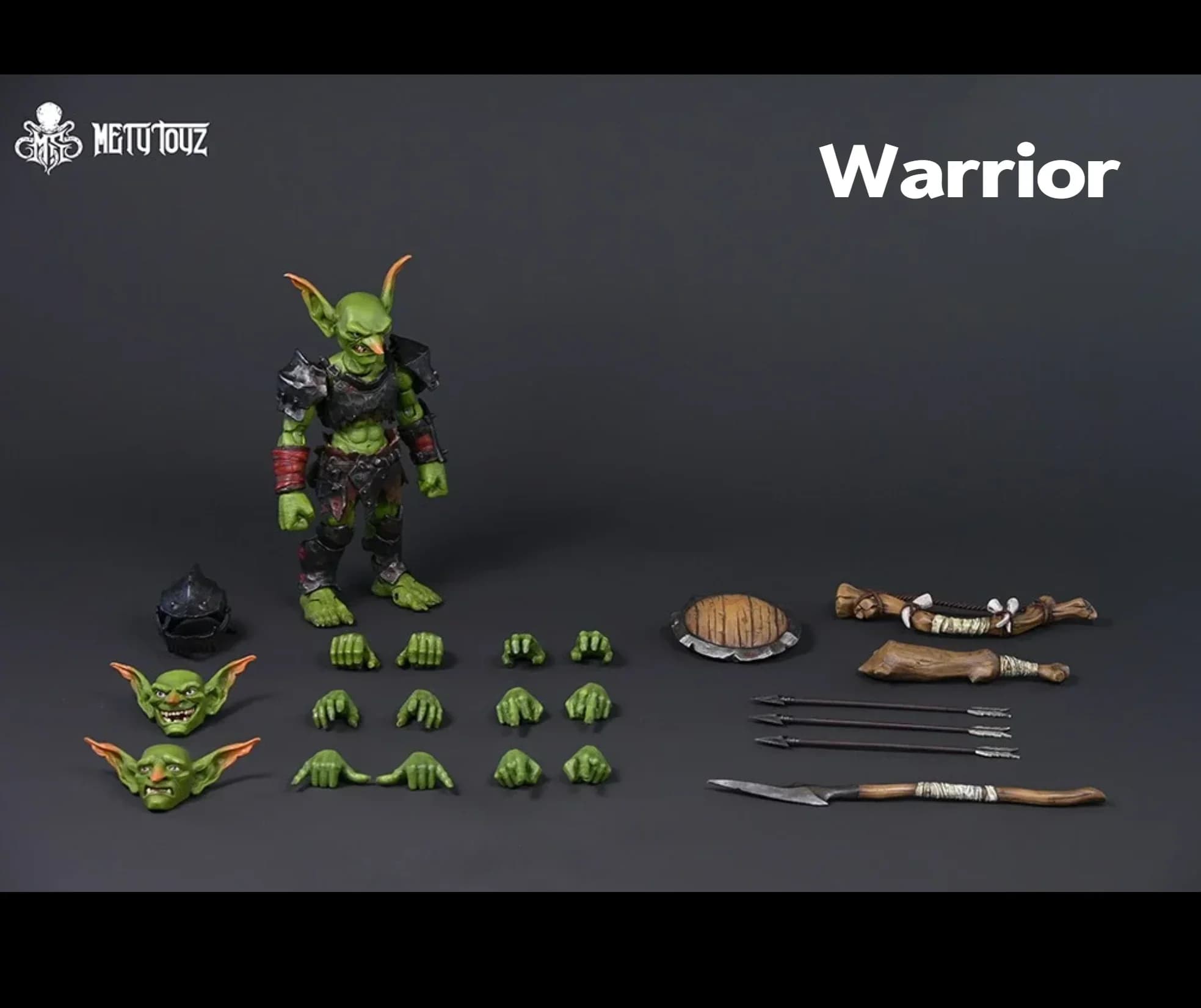 【En stock】 Metytoyz 1/12 Goblin Adventure Team Warrior Thief Butcher Figurine de collection modèle j