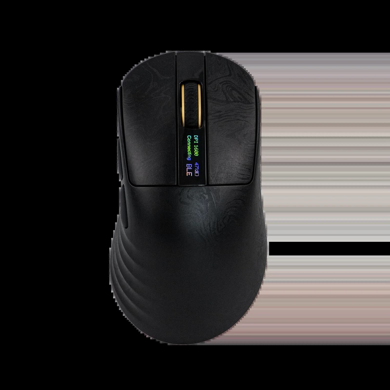Souris de jeu EPOMAKER Carbonis, souris sans fil tri-mode en fibre de carbone composite légère avec