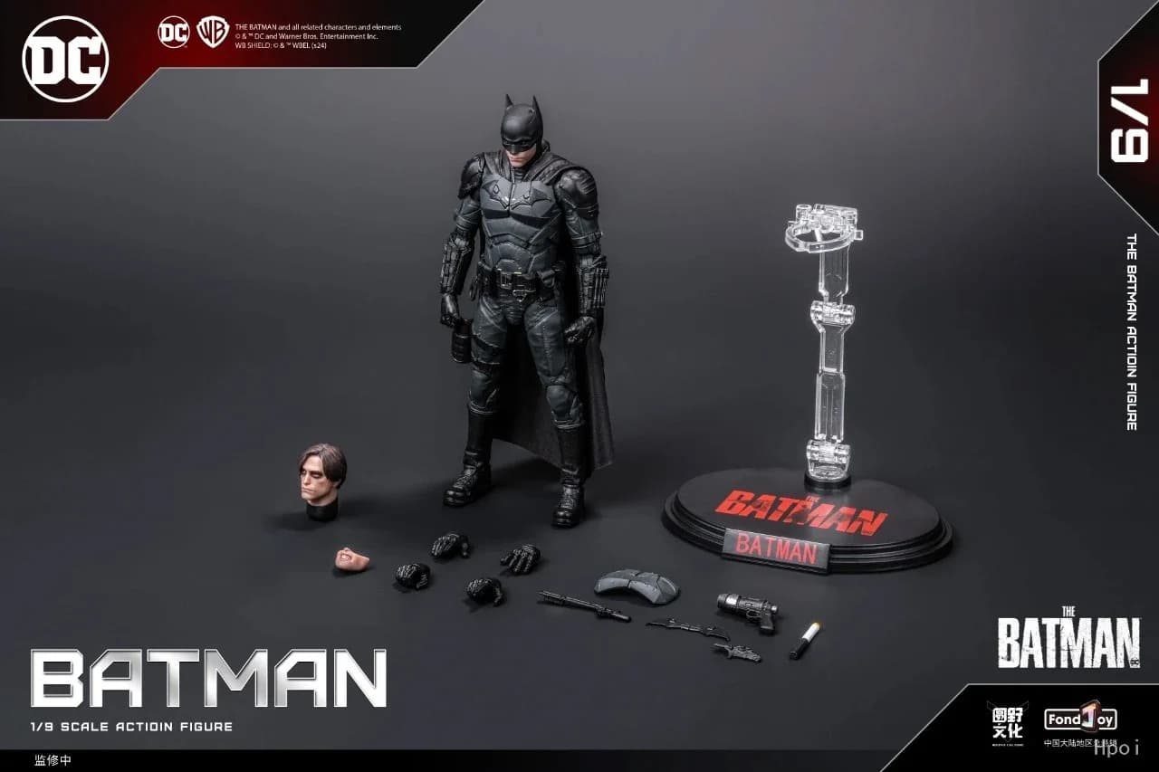 Figurine articulée The Batman 2022 Version Fanl Culture, modèle de personnage de collection avec acc