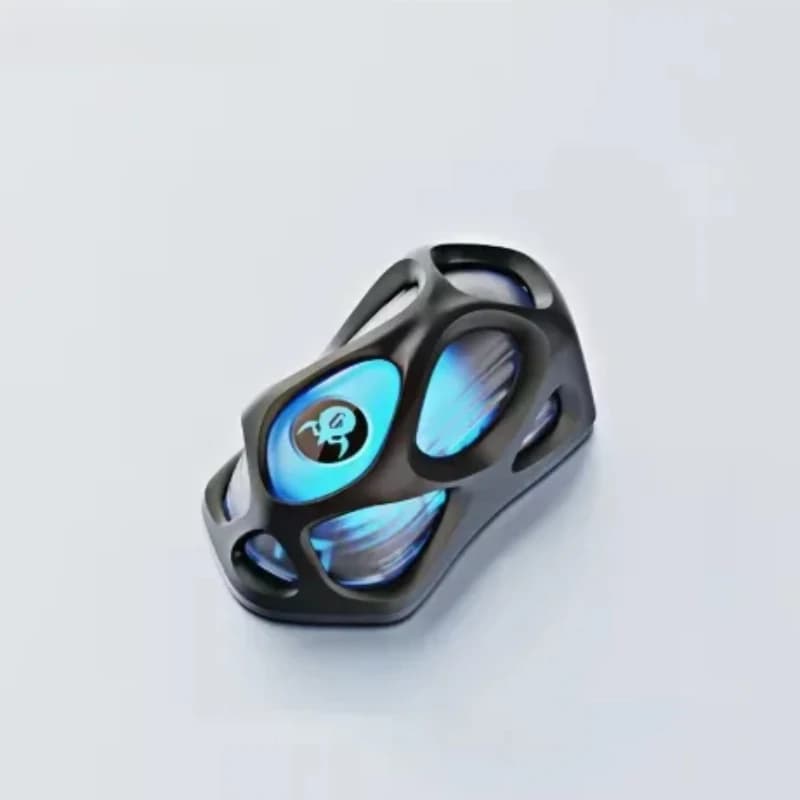 Souris de jeu GravaStar M1 M2 en alliage de magnésium, design creux, personnalisable, filaire, sans
