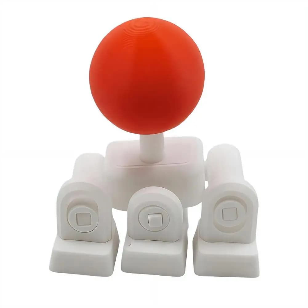 Joysticks de clavier imprimés en 3D, poignée spéciale pour jeux d'arcade, boutons agréables au touch