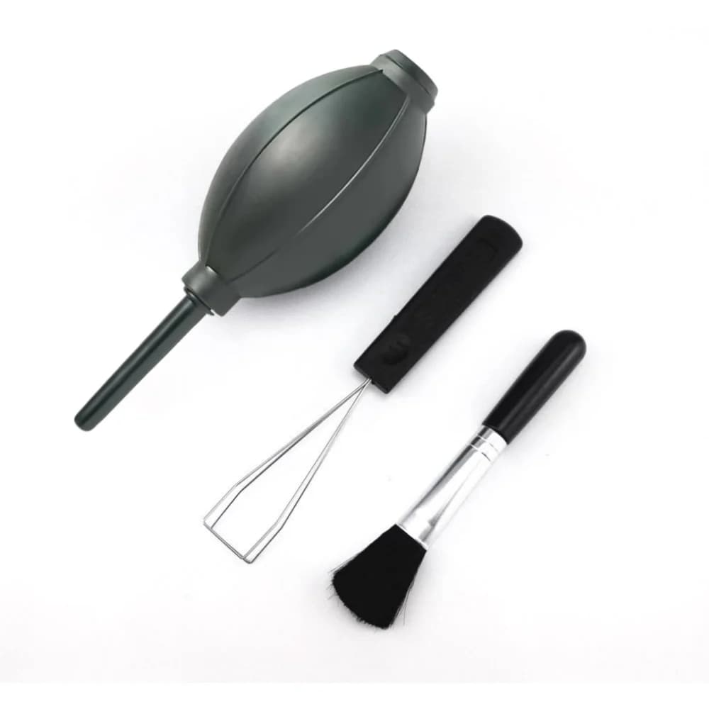 Kit de nettoyage de clavier 3 en 1, souffleur d'air, brosse, outil de retrait de capuchons de touche