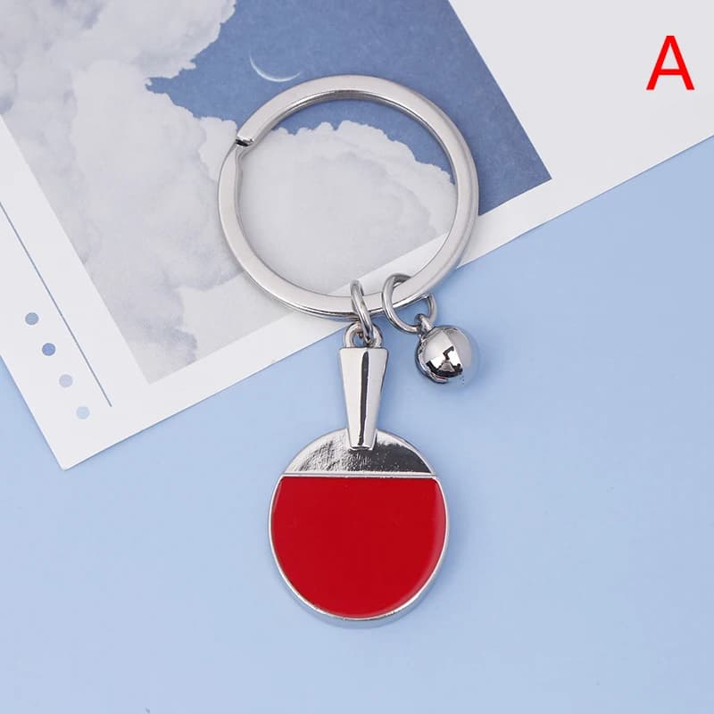 Mini porte-clés de raquette de Tennis de Table pour hommes et femmes, 1 pièce, mignon, ornement de v