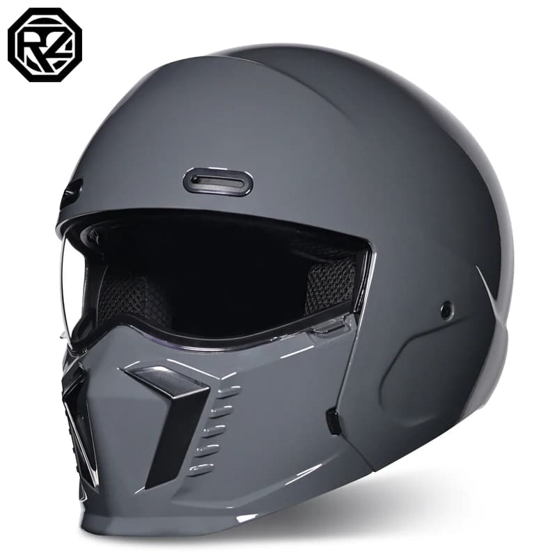 Nouveau Scorpion rétro Moto Cascos Moto Locomotive personnalité multi-usages combinaison casque demi