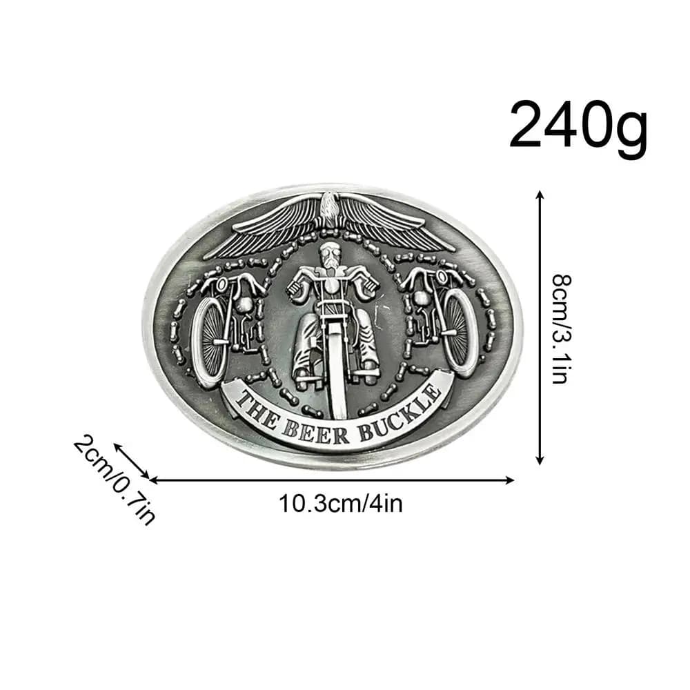 Boucle de ceinture porte-bière fantaisie, support portable mains libres pour bouteille d'eau, bière,