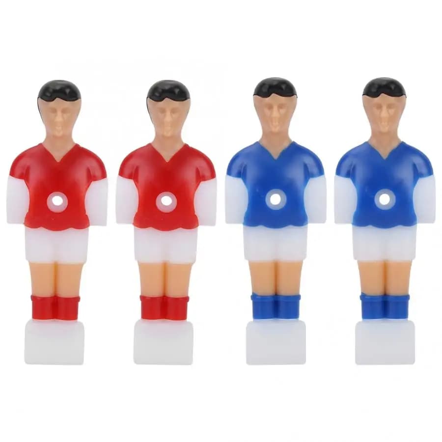 Lot de 4 figurines de baby-foot pour homme, accessoires de jeu de table, football de table, divertis