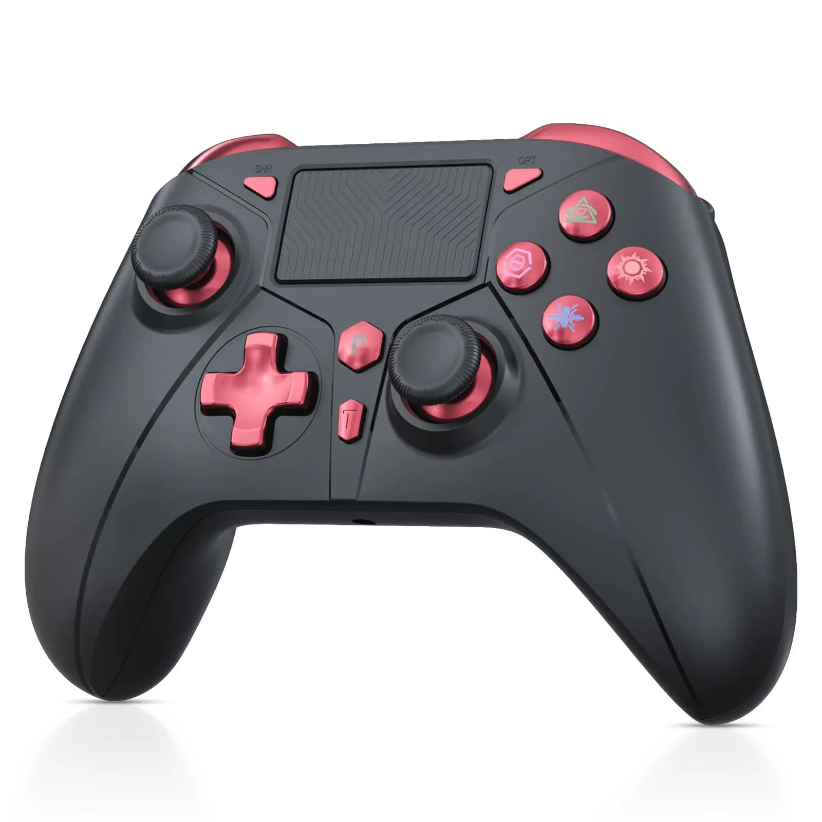 Contrôleur de jeu sans fil pour Playstation 4/PS4 Pro/Slim/PS3/PC/IOS/Console de commutation avec Tu
