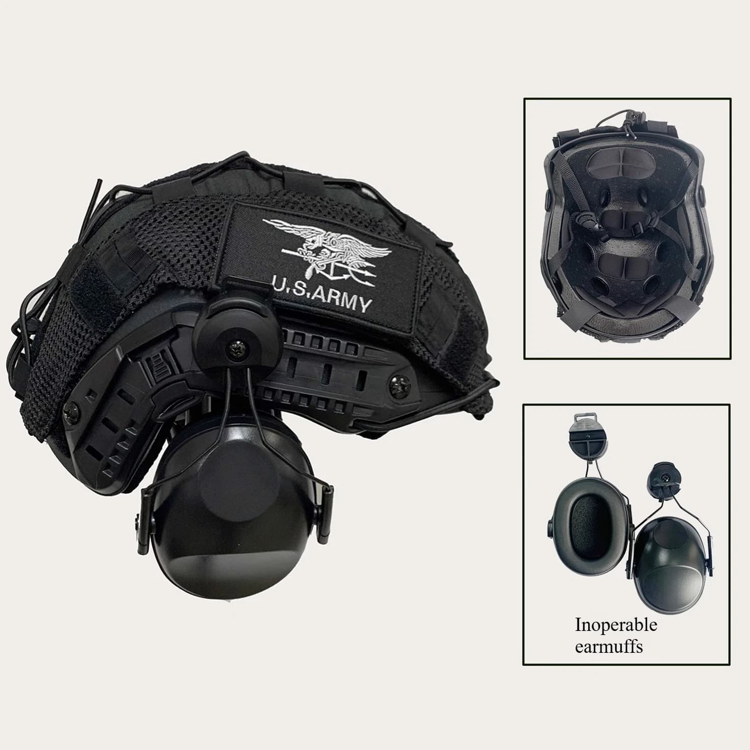 Le Personnel des forces spéciales du casque tactique rapide est émission d'un équipement de protecti