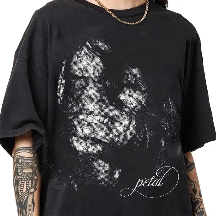 T-shirt Ariana Grande Petal pour hommes et femmes, 100% coton, hauts à manches courtes Hiphop AG3