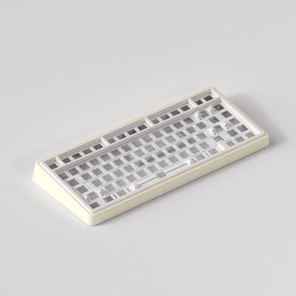 Kit de clavier mécanique UR82 sans fil tri-mode Gasket RGB Hot-Swap QMK/VIA personnalisé 75% pour bu