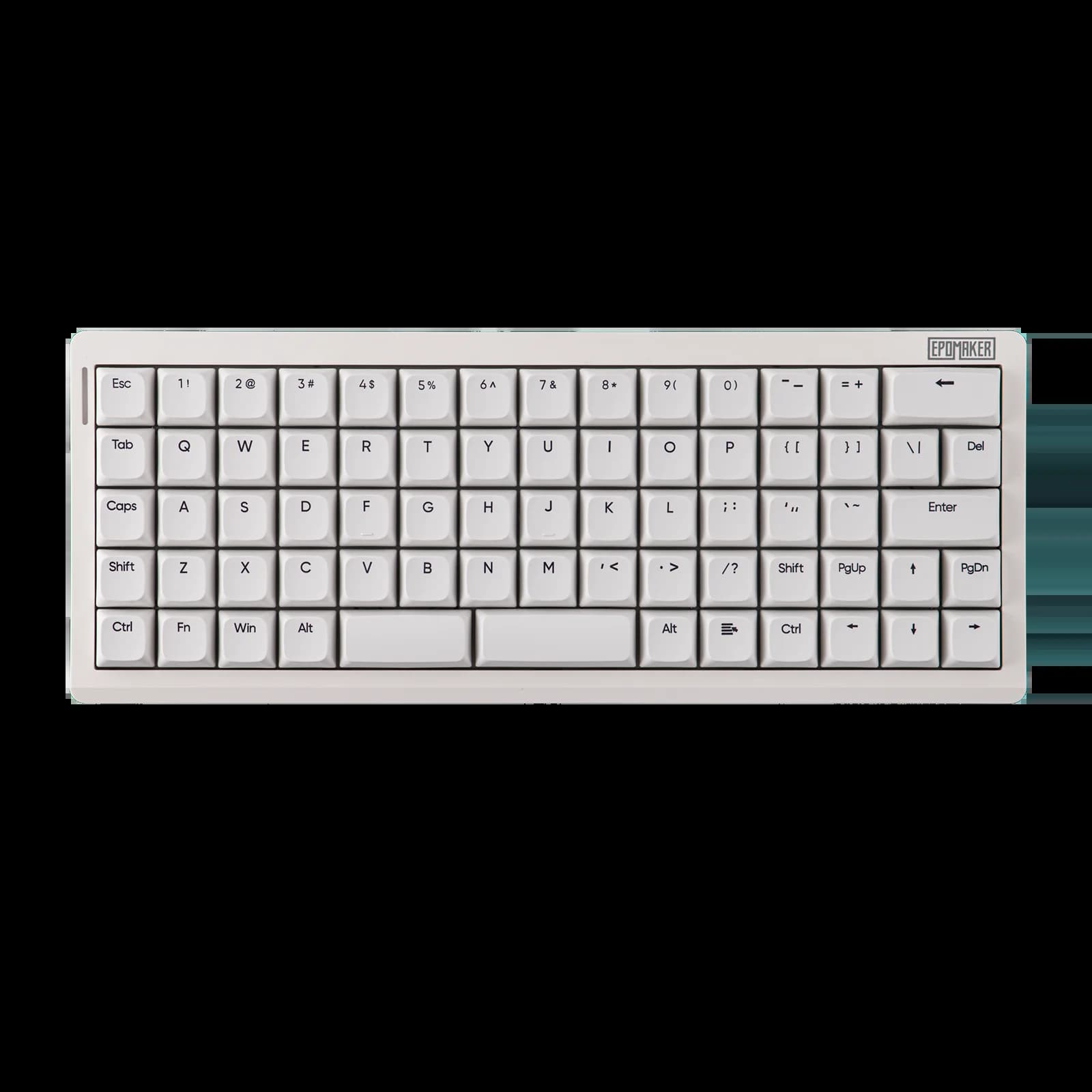 Clavier mécanique de jeu sans fil EPOMAKER Hack70 65% Ortholinear ANSI US Layout Tri-mode avec rétro