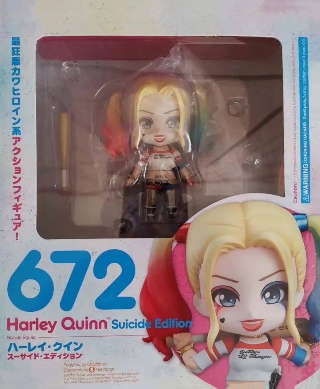 Figurines d'action Q Version Harley Quinn et The Joker de 10 cm, articulations mobiles, modèles en P