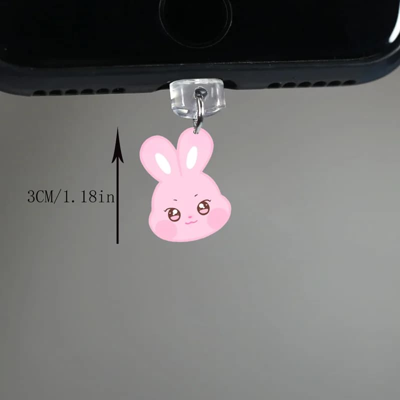 Kpop Aniteez – bouchon anti-poussière pour téléphone en acrylique, Hongjoong Seonghwa Yunho Yeosang