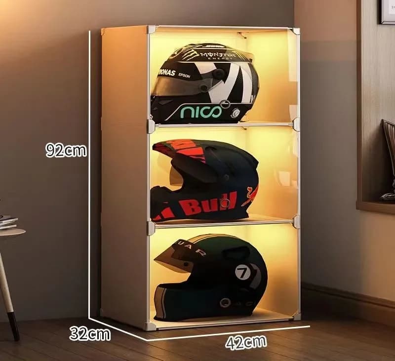 Armoire de rangement pour casque, boîte de rangement, vitrine moderne minimaliste pour la maison, ch
