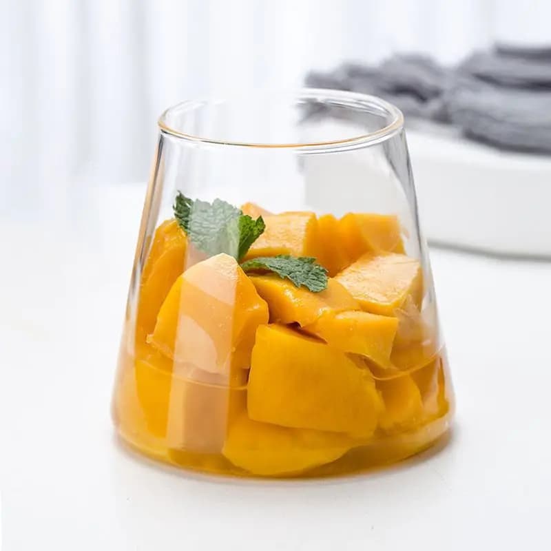 Verre à boire à haute teneur en borosilicate, verre à whisky créatif, monocouche, verre transparent,
