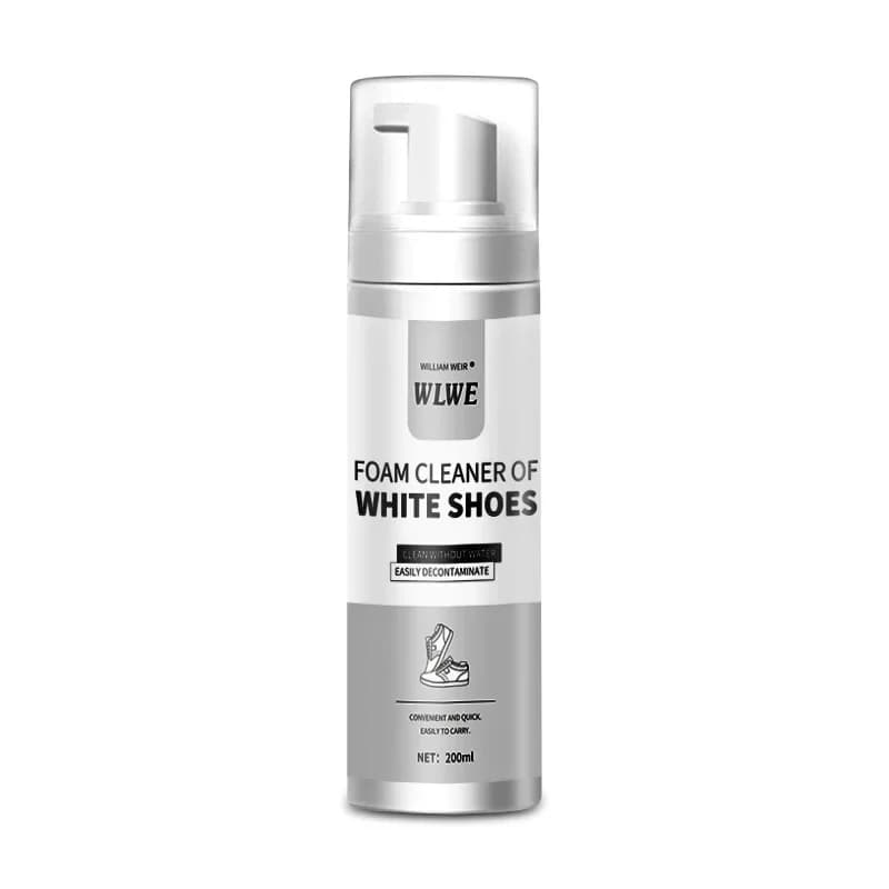 Nettoyant en mousse pour chaussures blanches, blanchiment des taches, élimination de la saleté, Spra
