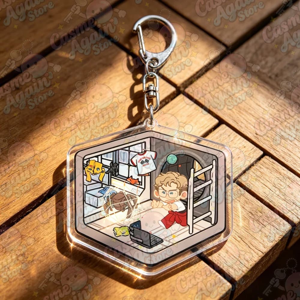 Porte-clés en acrylique Project Hail Mary, accessoires pour sacs, jeux, bijoux, cadeaux pour fans de