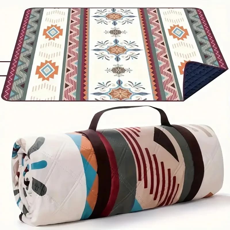 Tapis de Camping pique-nique Portable, mode nordique, épais, confortable, pour randonnée, voyage dom