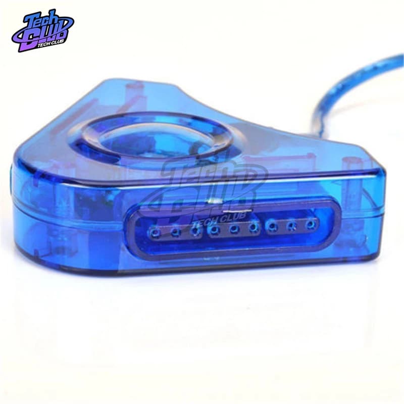 Câble de convertisseur adaptateur de manette de jeu de contrôleur USB pour PlayStation 2 PS1 PS2 Joypad vers jeux PC double Ports