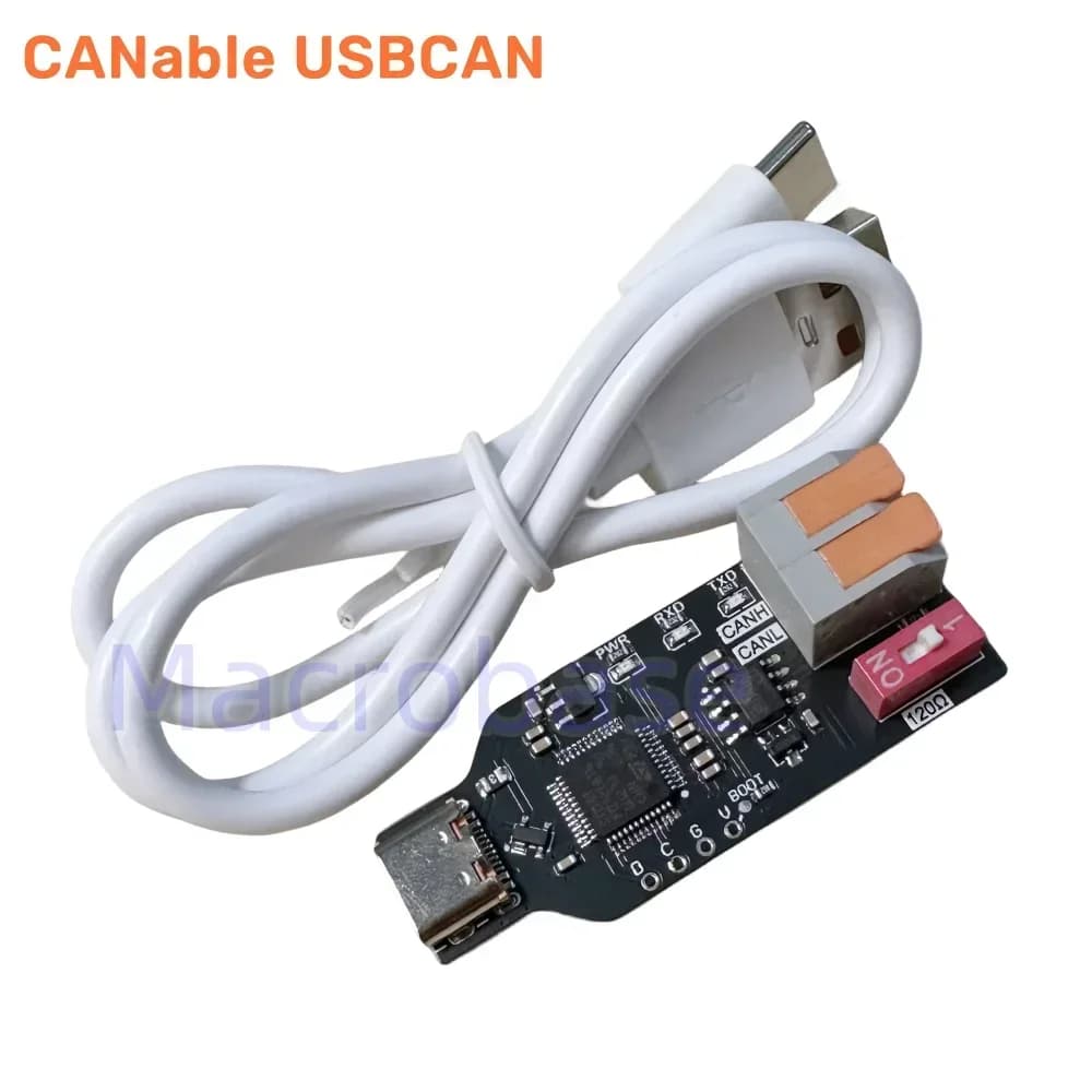 USBCAN USB vers CAN convertisseur CANABLE émetteur-récepteur débogage analyseur de protocole socketcan compatible PCAN
