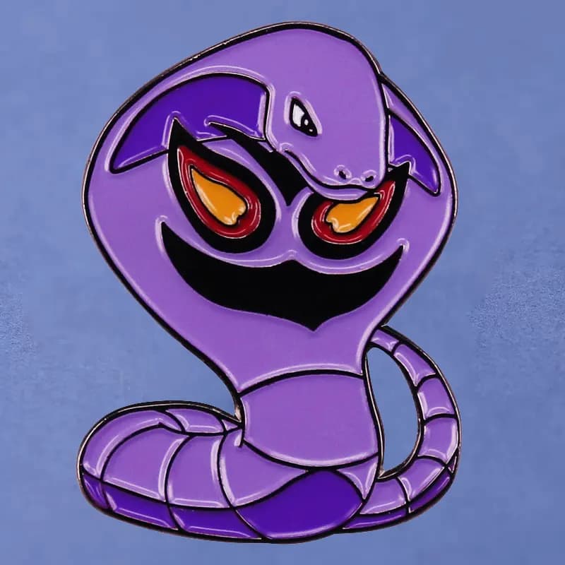 Épingles en émail dur Pokemon Arbok
