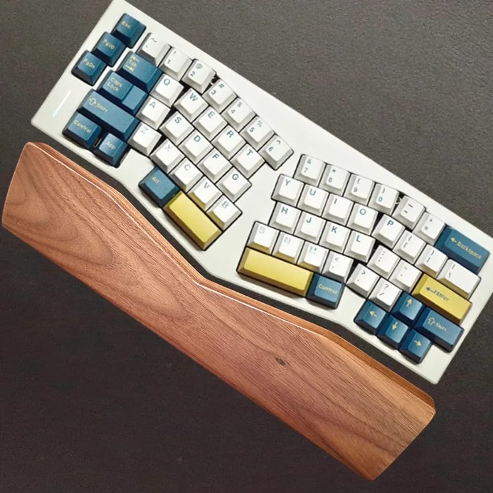 Repose-poignet pour clavier Alice, repose-main ergonomique en bois personnalisable pour Feker Keychron LEOBOG, accessoires pour clavier mécanique