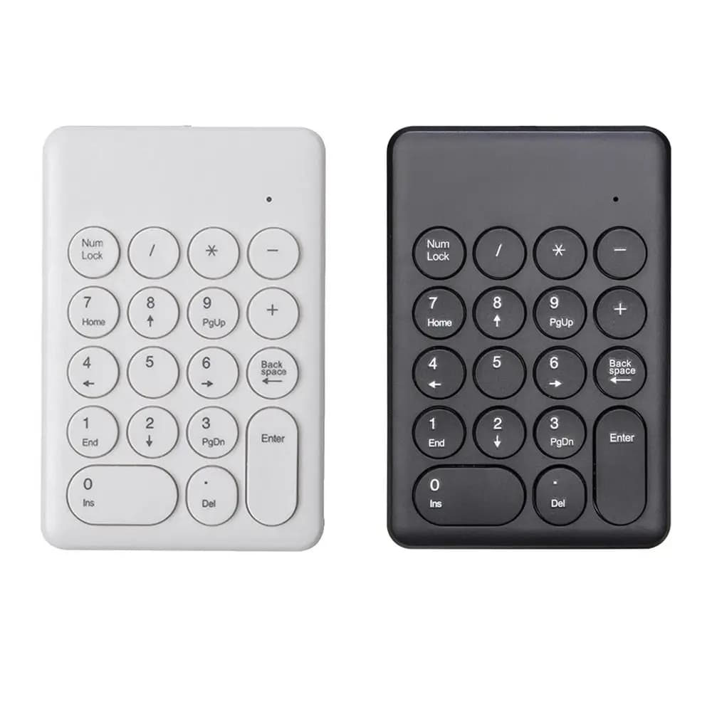 Mini clavier numérique portable sans fil, 2.4G, USB 18 prédire, pavé numérique, comptabilité caissier, ordinateur portable, ordinateur portable, tablettes, 1PC