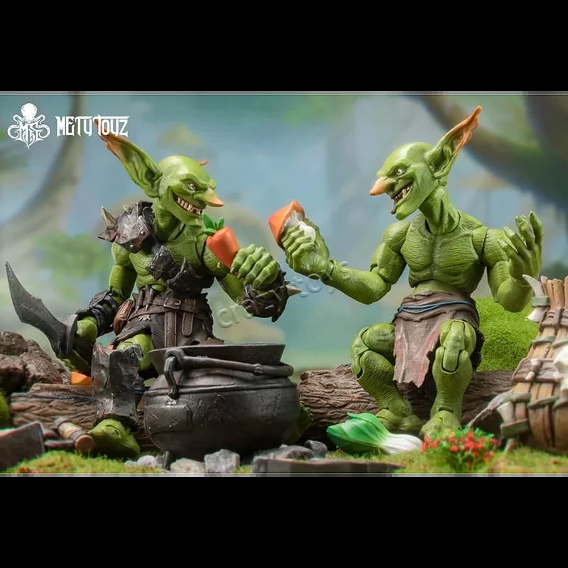 【En stock】 Metytoyz 1/12 Goblin Adventure Team Warrior Thief Butcher Figurine de collection modèle jouet