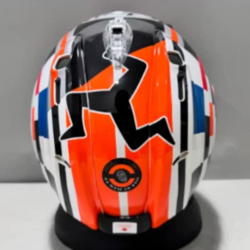 Casque de moto intégral rx7x top Orange Isle of Man TT, casque de motocross, casque de course, casque de moto, casco de motocicleta