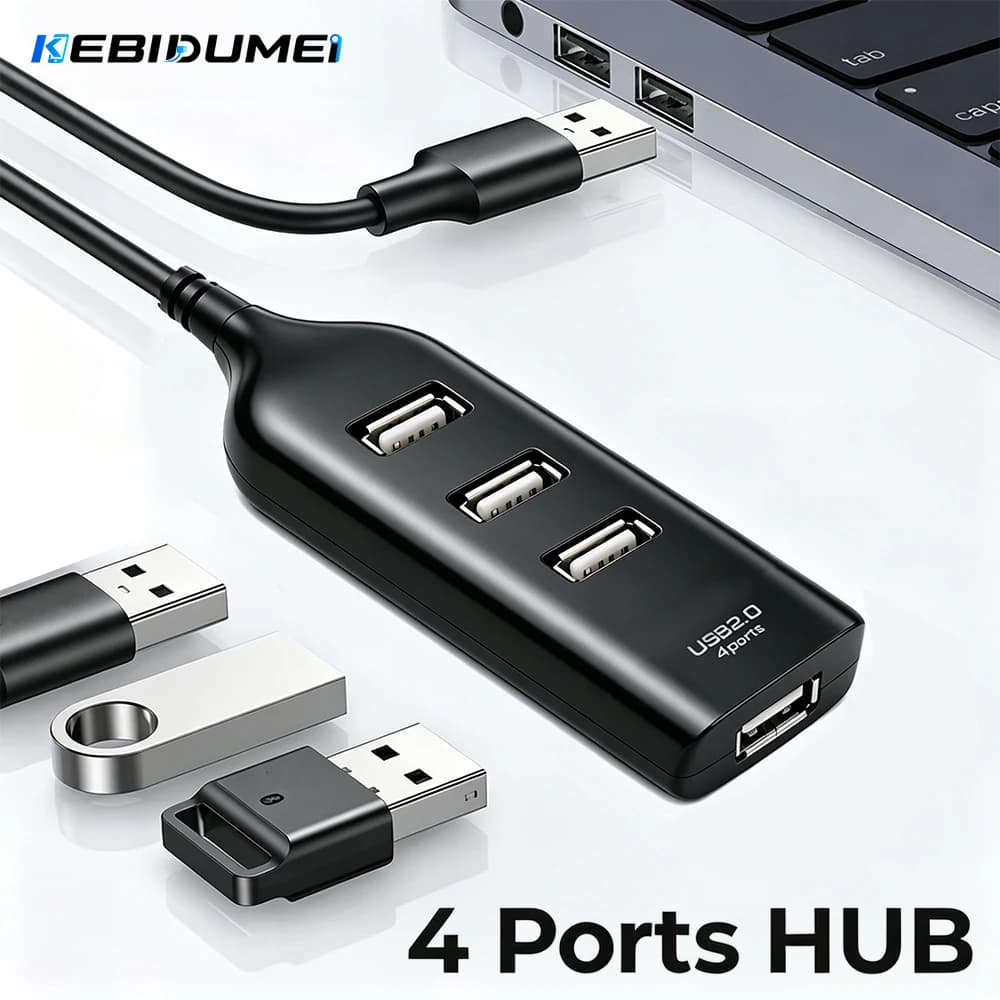 KEBIDUMEI Hub USB 4 ports