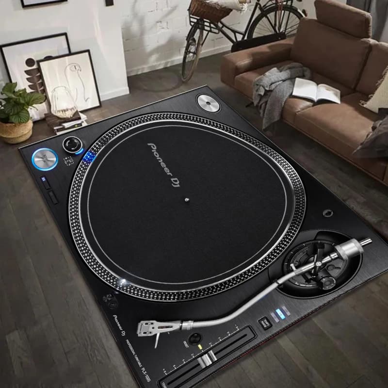 Tapis à motifs d'instruments de musique