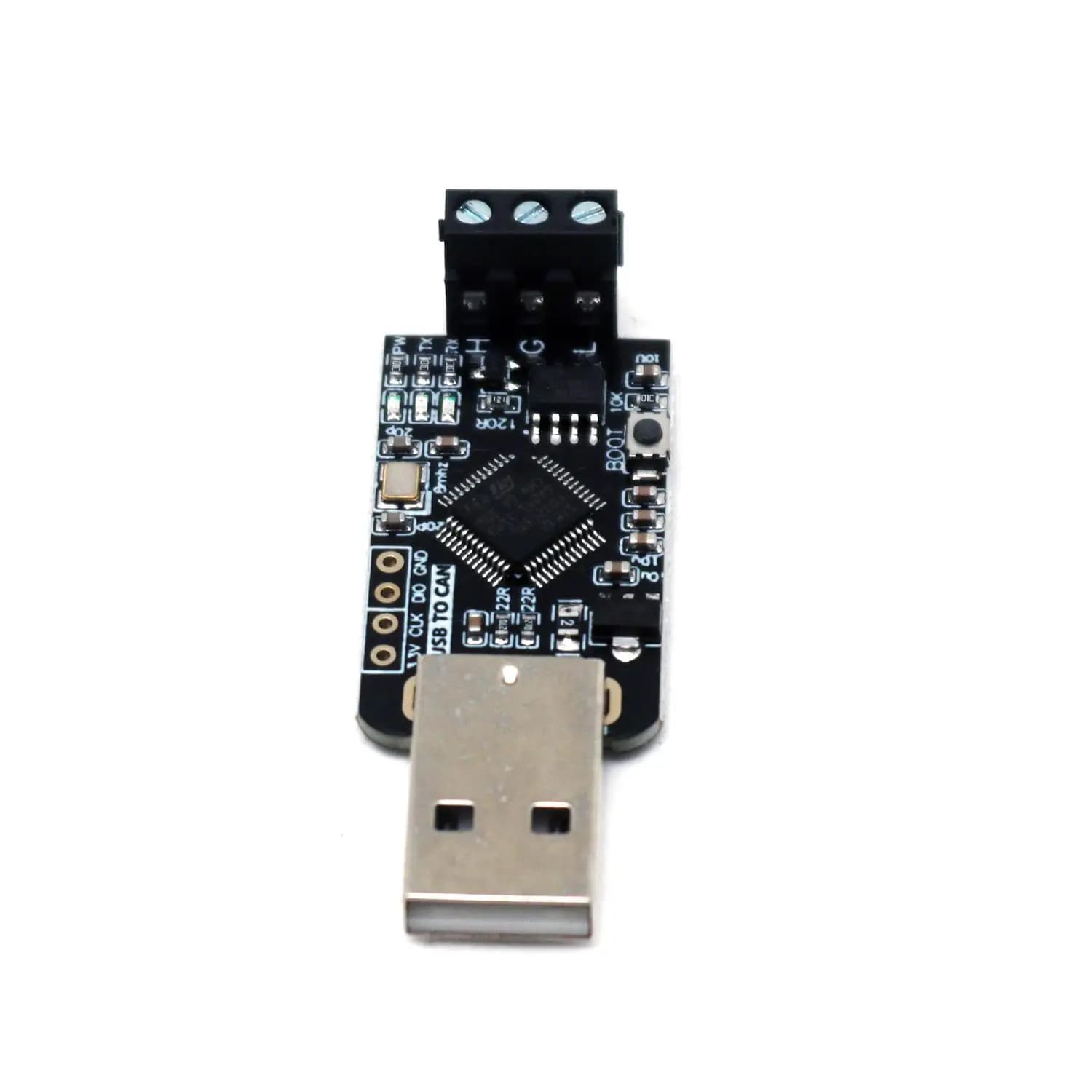 USB à CAN CANable Adapter STM32F072 PcanView Logiciel PCAN CandleLight Slcan Firmware Transceiver F/Car ECU Debugging Analysis