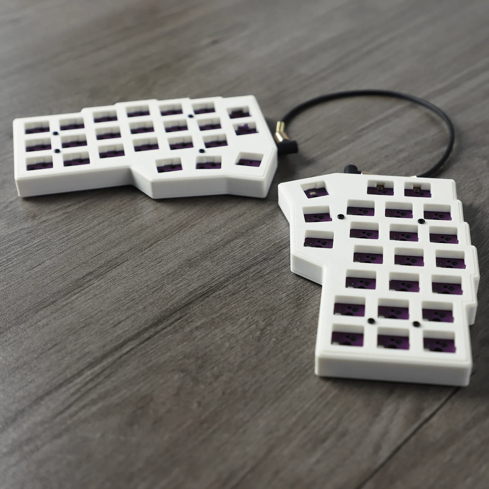 YMDK Corne V4.1 Split 46 touches ergonomie 40% disposition clavier mécanique échangeable à chaud RGB QMK VIAL Programmable