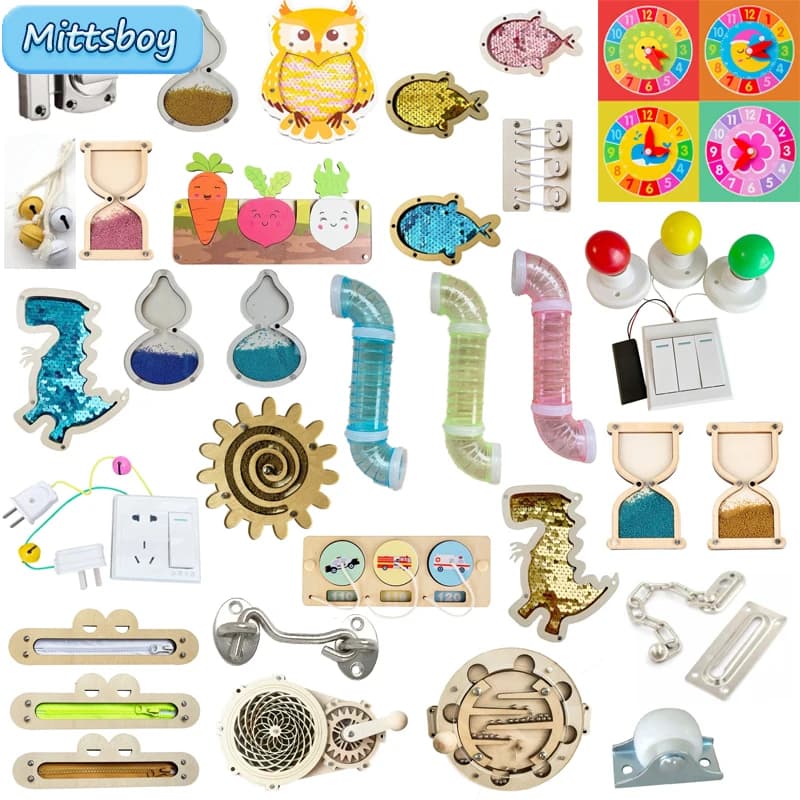 Montessori Busy Board Part Toy