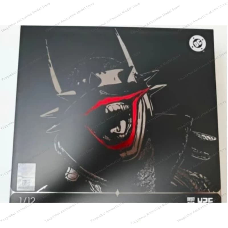 Figurines originales LPZZ UPFinegures Dark Nights Metal The Batman Who Laughs Laughing Bat en stock, figurines de collection d'action anime