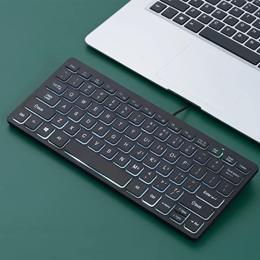 Clavier filaire Portable pour ordinateur Portable, Mini clavier externe, accessoires informatiques