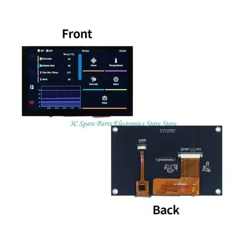 SZ – panneau LVDS 5 pouces pour plusieurs appareils, configurations rapides conviviales pour carte mère CM68