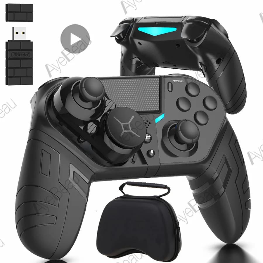 Contrôleur USB filaire sans fil Bluetooth pour Playstation PS 4 3 PS4 PS3 Android Mobile PC contrôle manette Joystick cellule jeu Pad