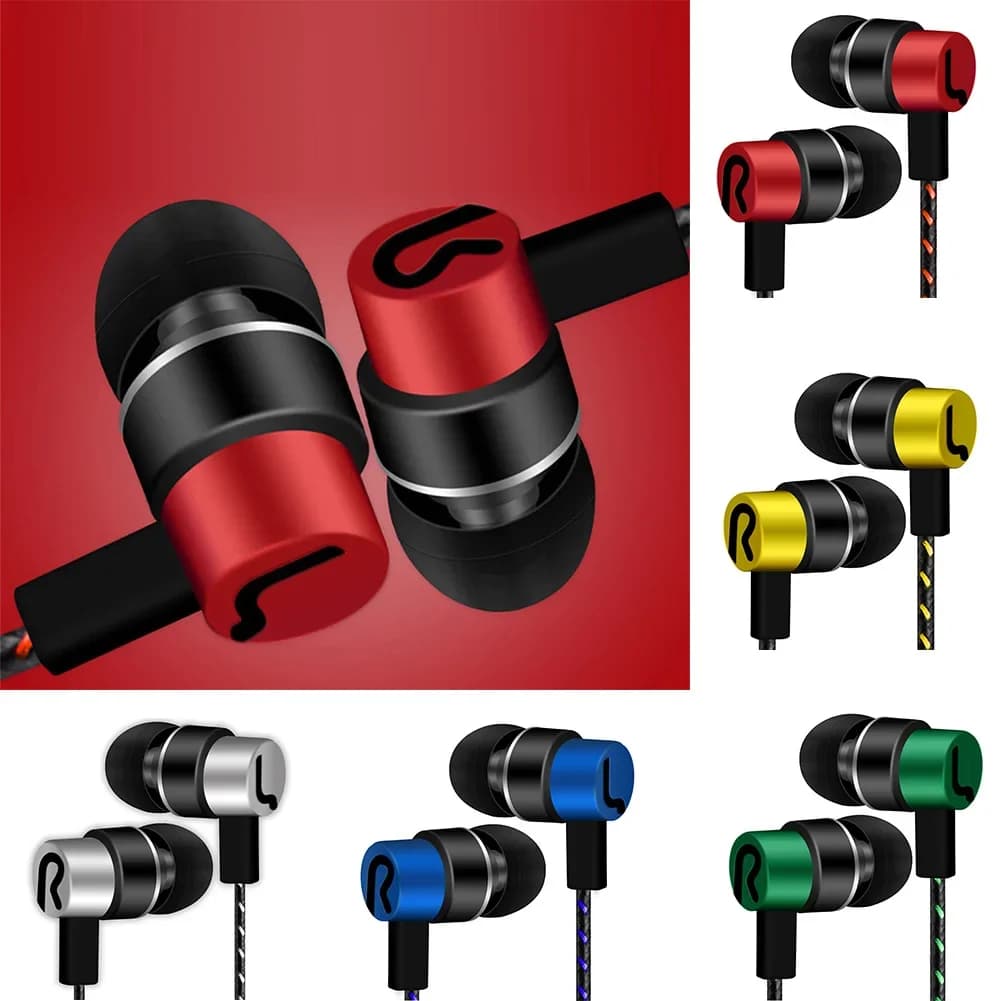 Écouteurs filaires universels, intra-auriculaires, stéréo, réduction du bruit, Style nouilles, casque de Sport pour Samsung Huawei
